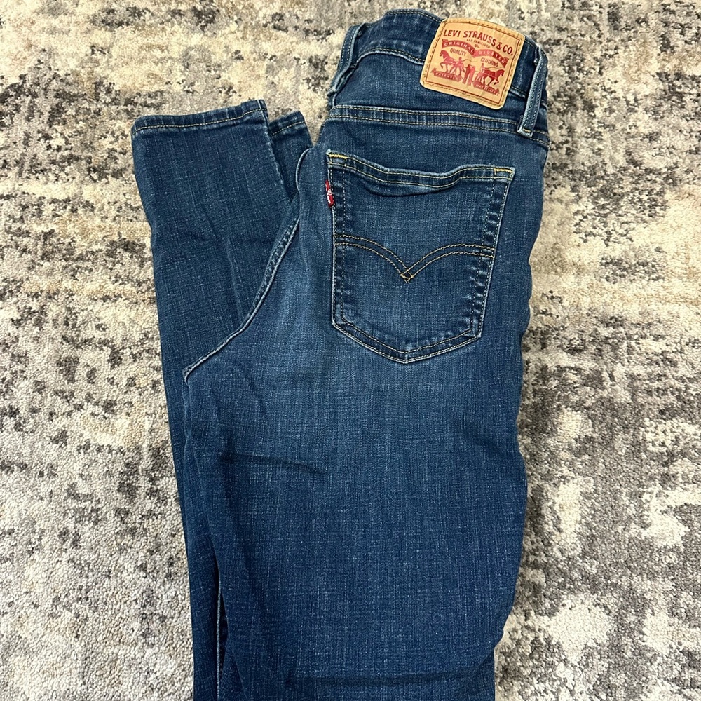 Women’s Levi's Dark Blue Denim Jeans